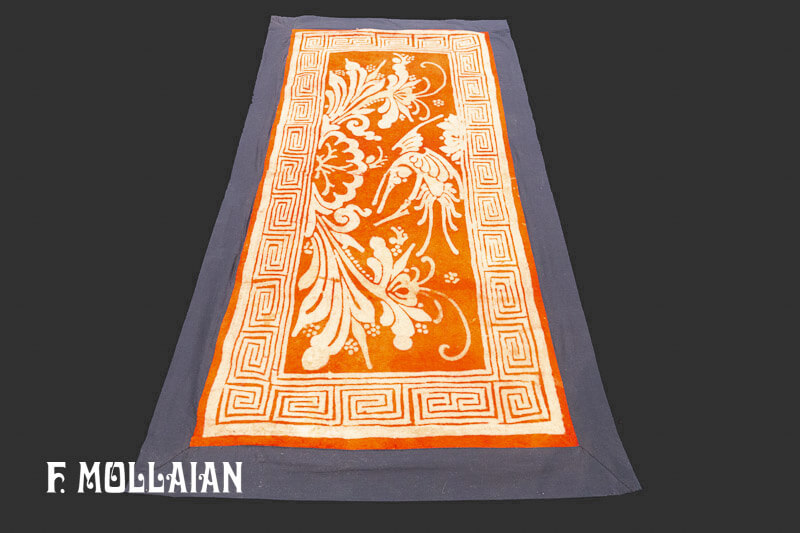 Tibetan Antique Felt Rug n°:28415098